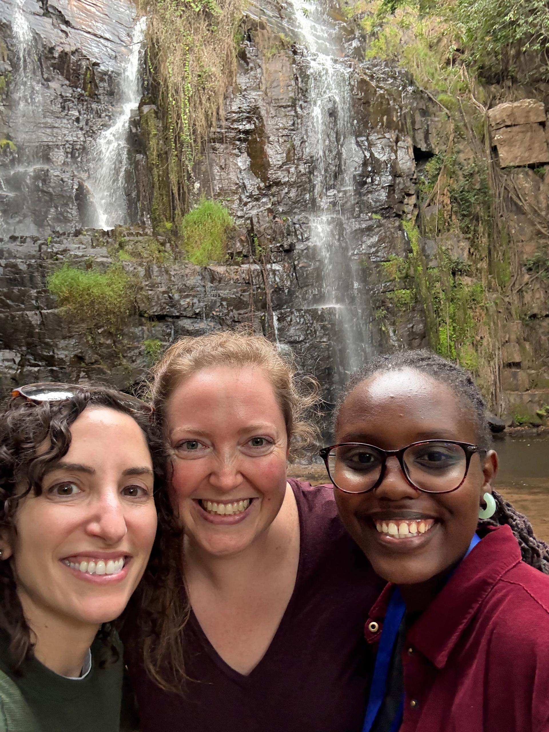 Business traveler with driver in Bujumbura